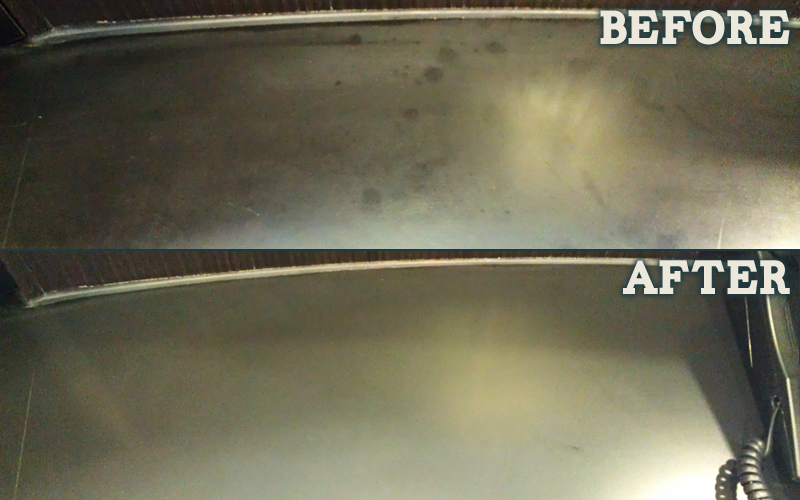 Before and After Surface sample